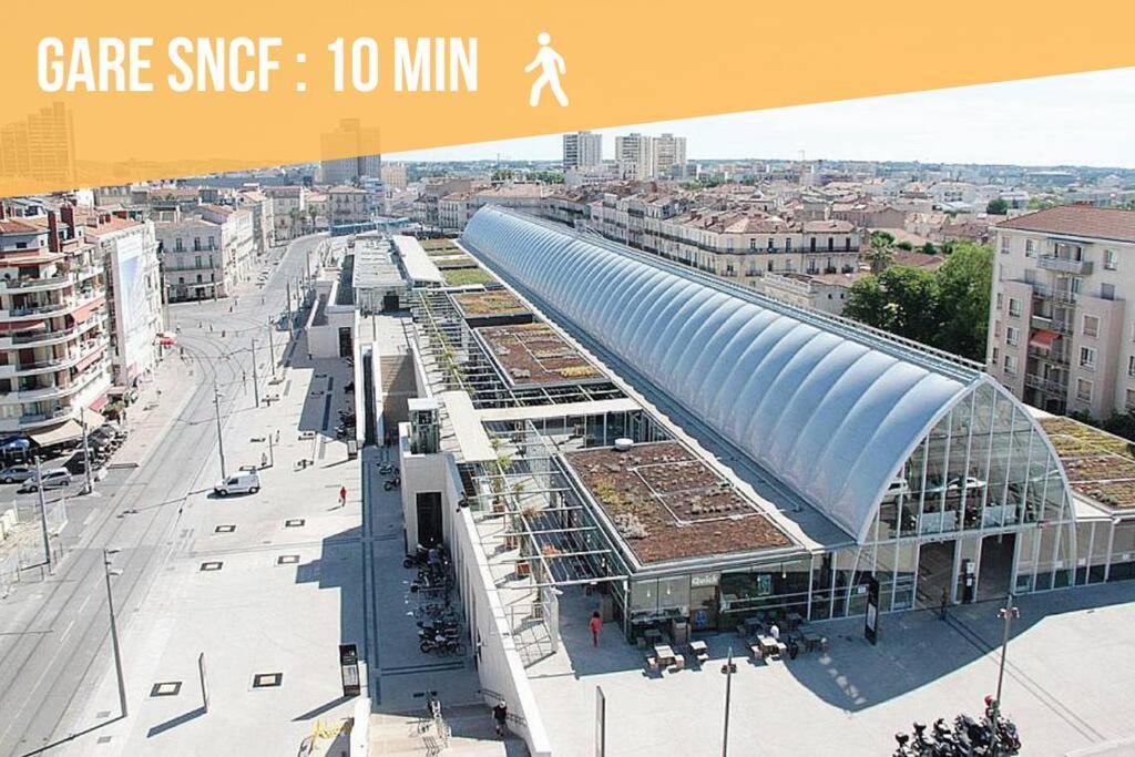 L'Ecucentre Avec Parking Inclu - 600M De La Place De La Comedie - Climatisation Montpellier Exterior photo